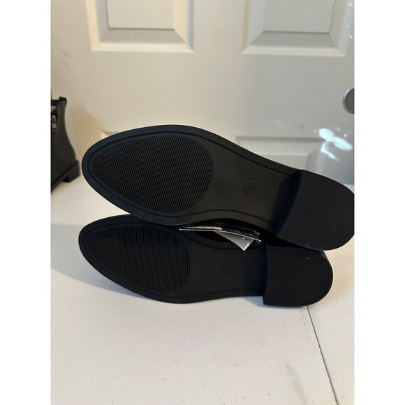 Universal Thread Women’s Brenna faux leather ankle boots size 9.5 NWT - Picture 5 of 7